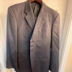 Vintage 1990 Armani Collezioni Dark Gray Suit – Made in Italy
